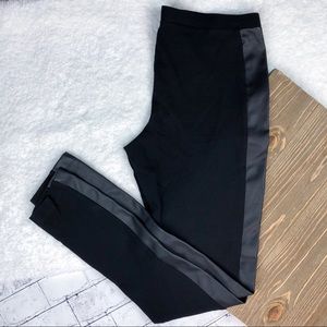 Two by Vince Camuto leggings with “leather” trim